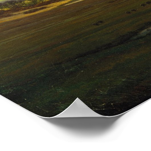 Friedrich - Lonely Tree Poster (Ecke)