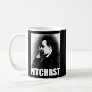 Friedrich Nietzsche Antichrist Ntchrst Funny Meme Kaffeetasse