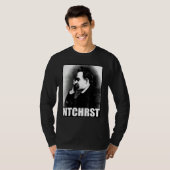 Friedrich Nietzsche Antichrist Ntchrst Funny Meme T-Shirt (Vorne ganz)