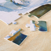 Friedrich nietzsche - Aquarellportrait Puzzle (Seite)