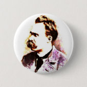 Friedrich Nietzsche Button (Vorderseite)
