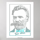 Friedrich Nietzsche. Deutscher Philosoph [010] Poster (Vorne)