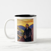 Friedrich Nietzsche Edvard Munch Zweifarbige Tasse (Links)