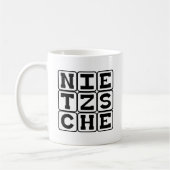 Friedrich Nietzsche, Philosoph Kaffeetasse (Links)