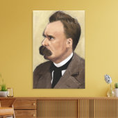 Friedrich Nietzsche Philosophie Fine Art Box Leinw Leinwanddruck (Insitu (Wohnzimmer))