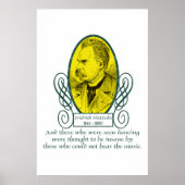 Friedrich Nietzsche Poster (Vorne)