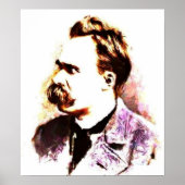 Friedrich Nietzsche Poster (Vorne)