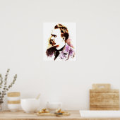 Friedrich Nietzsche Poster (Küche)
