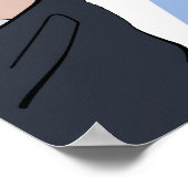 Friedrich Nietzsche Poster (Ecke)