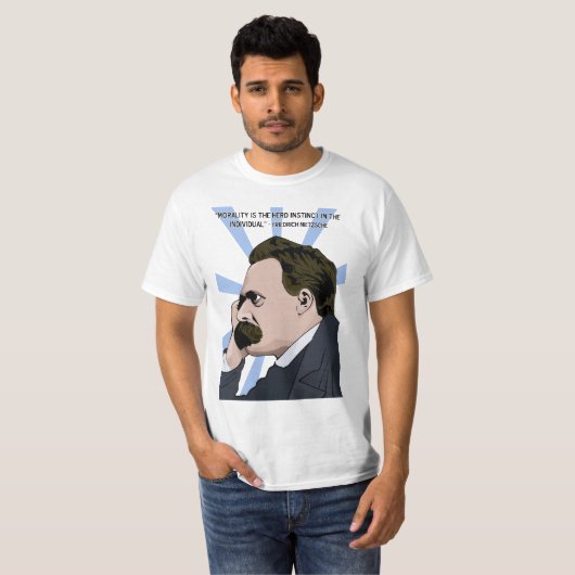Friedrich nietzsche T-Shirt (Vorne ganz)