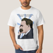 Friedrich nietzsche T-Shirt (Vorderseite)