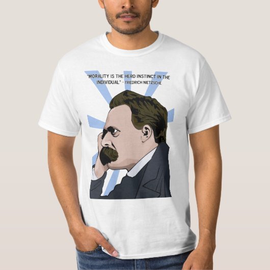 Friedrich nietzsche T-Shirt (Vorderseite)