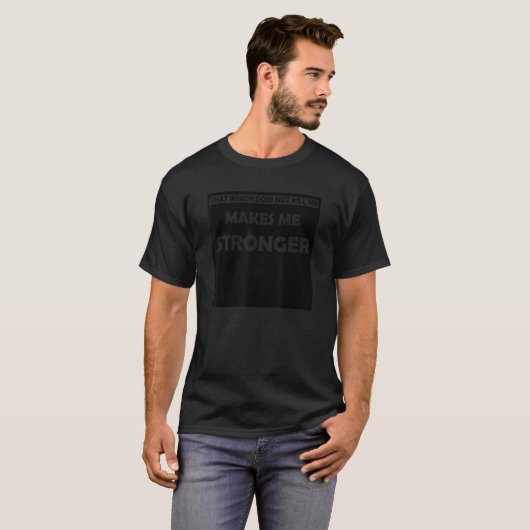 Friedrich Nietzsche Zitat Philosophie Philologie P T-Shirt (Vorne ganz)