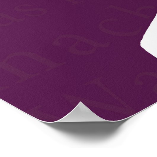 Friedrich Nietzsche zitiert: Was mich nicht umbrin Poster (Ecke)