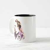 Friedrich Nietzsche Zweifarbige Tasse (Vorderseite Links)