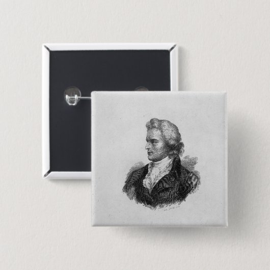 Friedrich Schiller Button (Vorne & Hinten)