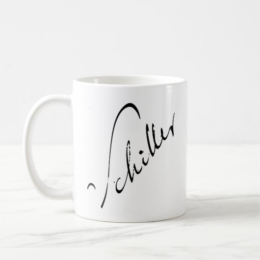 Friedrich Schiller Coffee Tasse (Links)