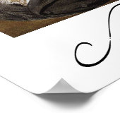 Friedrich Schiller Poster (Ecke)