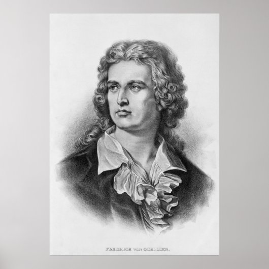 Friedrich Schiller Poster (Vorne)
