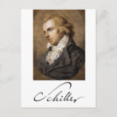 Friedrich Schiller Postkarte (Vorderseite)