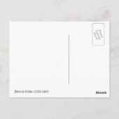 Friedrich Schiller Postkarte (Rückseite)