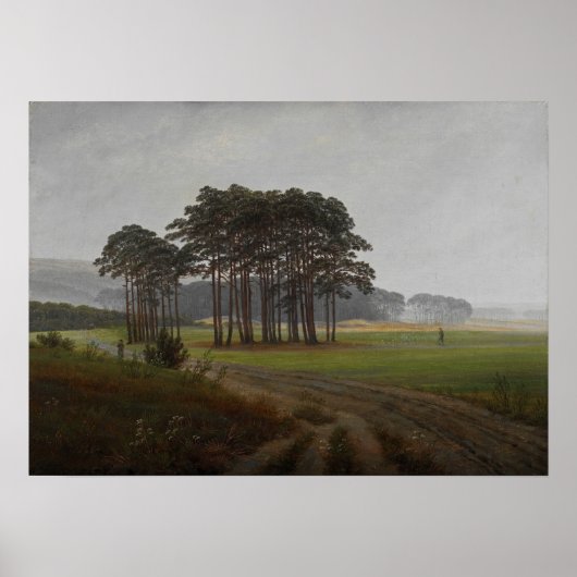 Friedrich - Tageszyklus, Noon Poster (Vorne)