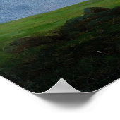 Friedrich - treibende Wolken Poster (Ecke)