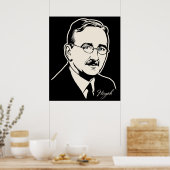 Friedrich von Hayek Print Poster (Küche)