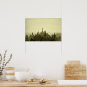 Friedrich - Wallfahrtskirche Madonna del Sasso Poster (Küche)