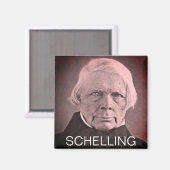 Friedrich Wilhelm Joseph Schelling Magnet (Vorderseite/Rückseite)