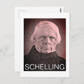 Friedrich Wilhelm Joseph Schelling Postkarte (Vorne/Hinten)