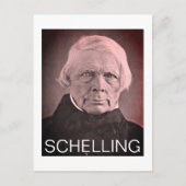 Friedrich Wilhelm Joseph Schelling Postkarte (Vorderseite)