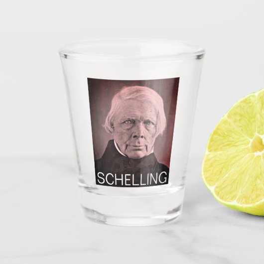 Friedrich Wilhelm Joseph Schelling Schnapsglas (Vorderseite)