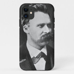 Friedrich Wilhelm Nietzsche (1844-1900) 1873 (b/w Case-Mate iPhone Hülle