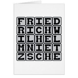 Friedrich Wilhelm Nietzsche, Existenzialist