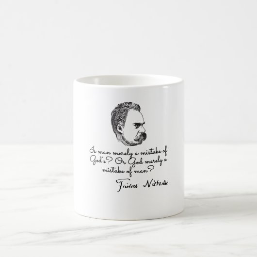 Friedrich Wilhelm Nietzsche Kaffeetasse (Mittel)