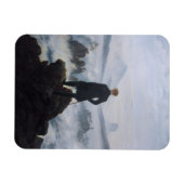 Friedrichs Wanderer über dem Nebel Magnet (Horizontal)