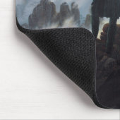 Friedrichs Wanderer über dem Nebel Mousepad (Ecke)