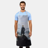 Friedrichs Wanderer über dem Nebel Schürze (Getragen)