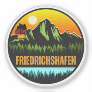 Friedrichshafen, Baden-Württemberg Deutschland Aufkleber