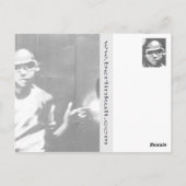 Friedrichshain Berlin Hauser - Squatters Postkarte (Rückseite)