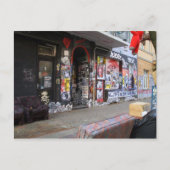 Friedrichshain Berlin Hauser - Squatters Postkarte (Vorderseite)
