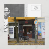 Friedrichshain Berlin Szene Postkarte (Vorne/Hinten)