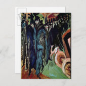 Friedrichstraße, 1914 postkarte (Vorne/Hinten)