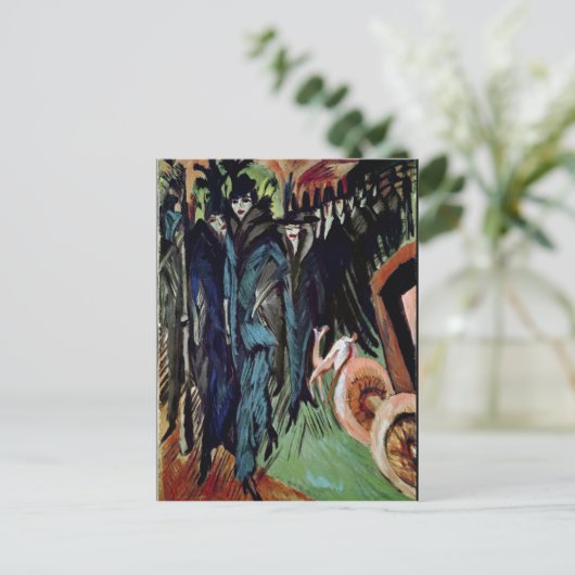 Friedrichstraße, 1914 postkarte (Stehend Vorderseite)