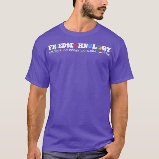 friEdTechnology Hotdog T-Shirt (Vorderseite)