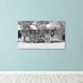 Frieght Wagon Scene Leinwanddruck (Insitu (Holzboden))