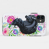 Frieisan Stallion, VolksBlumen Case-Mate iPhone Hülle (Rückseite (Horizontal))