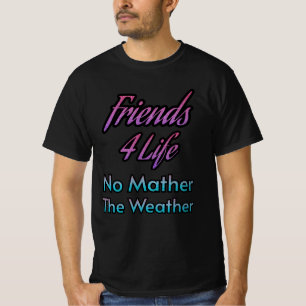 Friend 4 Life T - Shirt Bester Freund für immer Ge