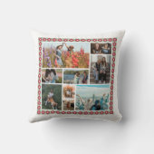 Friend-Bestie Custom Foto Geburtstagsgeschenk Kissen (Rückseite)